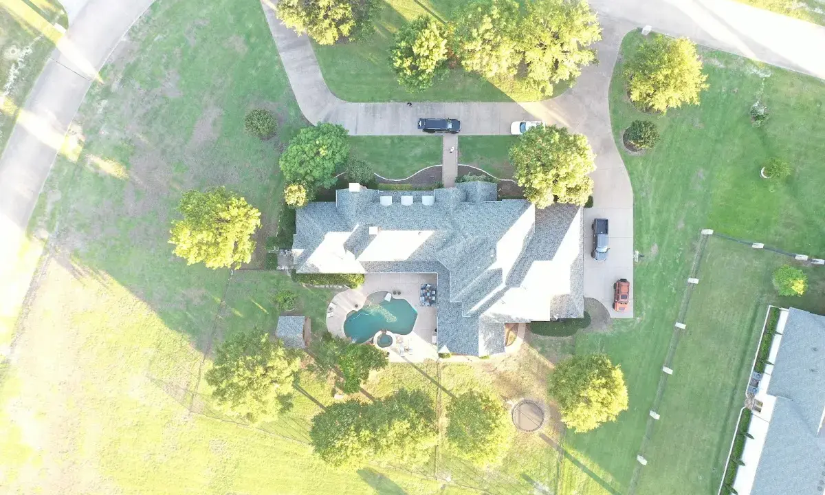 New shingle roof installation on a home in Bull Run